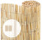 VOUNOT® Recinzione in Canna Naturale Rinforzato Reed Screening, Schermo Privacy Patio, Rotoli Decorativi Frangivista Balcone Canniccio Arella Stuoia Cannette Ombra Recinzione Esterno 160x300cm