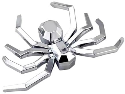 Emblema Di Ragno 3D- 13x9x5cm Emblema 3D Spider Senza Sforzo Per Auto | Abs ABBS 3D Port Distintivo Per La Porta Posteriore | Adesivo Per Auto 'emblema Di Ragno 3D | Decorazione 'auto, Adesivo