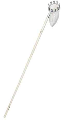 Recogedor de frutas con mango madera 140cm - Bricomed. Recolector de Frutas con Bolsa de Tela