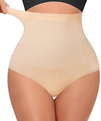 Gotoly Shapewear for Women Tummy Control Knickers High Waist Body Shaper Panties Seamless Slimming Underwear Shaping Briefs