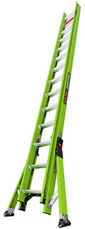 Little Giant Ladders, SumoStance, M28, 28 ft Extension Ladder, Fiberglass, Type IA, 300 lbs weight rating, (18828)