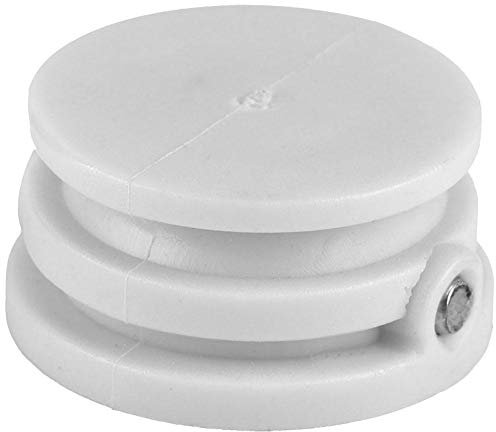 Alomejor Surfboard Stecker Set - Surfboard Stecker f¨¹r Paddle Board, Kajak & Wasser Sport, 5 St¨¹cke Weiss, 2,5 cm