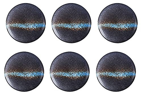 Assiettes à dîner, assiettes à gâteaux, petites assiettes de petit-déjeuner modernes, assiettes en céramique lavables au lave-vaisselle, assiettes plates,A4,15cm / 5.9in