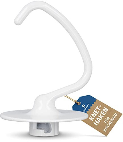 Knethaken für KitchenAid K45DH / 5K452DH passend für Küchenmaschinen mit kippbaren Motorkopf passend zu Kitchen Aid Artisan-Classic-Ultra