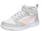 PUMA Rebound V6 MID AC+ PS Sneaker, White-Frosty PINK-Sedate Gray, 32 EU