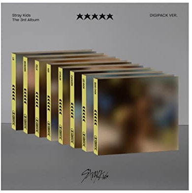 Stray Kids - 5-STAR [DIGIPACK VER.] 3rd Album+Pre-Order Benefit (8 ver. SET)