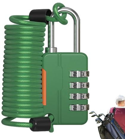 Bexdug Kabelschloss,Kabelschlösser mit Kombination - Fahrrad-Zahlenschloss,Fahrradschloss, Fahrrad 4-stelliges Passwortschloss, Draht-Mountainbike-Rahmen-Drahtkabelschlösser, Fahrradzubehör