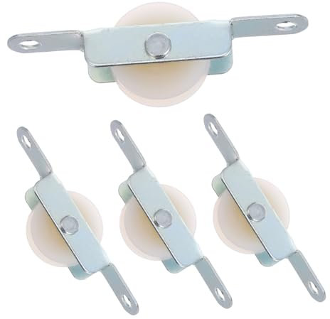 FONDOTIN 4Paquet Kit de Réparation de Parasol Extérieur de Poulie pour Accessoires Compatibles Divers Parasols de Terrasse Fixation Durable