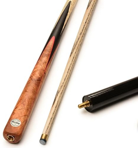 Generisch Professioneller Snookerqueue, 57 einteiliger Poolqueue mit Verlängerung und Etui, Billardqueues für fortgeschrittene Spieler