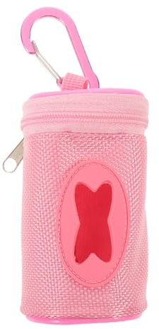 UKCOCO Distributore di Sacchetti per Escrementi di Cane Porta Sacchetti per Passeggiate con Cane Accessorio per Guinzaglio Materiale Resistente e Affidabile Facile da Pulire per Borse