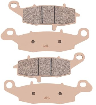 AHL-Kit Motocicleta Pastillas de freno para Kawasaki VN900 Vulcan Classic (LT) 2006-2014/ Custom 2007-2014 (Cobre sinterizado)