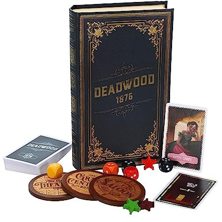 Facade Games Age 13+ | Deadwood 1876 | Board Game | Ages 13+ | 2 to 9 Players | 20 to 40 Minutes Playing Time