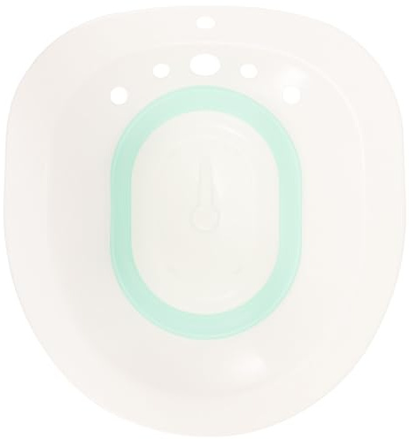 Milisten Sitz Bath Portable Bidet Plastic Washing Bowl Cleansing Basin for Toilet for Pregnant Puerpera Hemorrhoids Patient