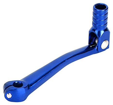 Fictory leva cambio moto - Accessorio per Modifica Universale per Moto Leva del Cambio in Lega di Alluminio CNC 150x65mm(Blu)