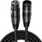 KASIMO Mikrofonkabel 5m 3-poliges XLR Kabel für Mikrofon, Verstärker, Mischpult, Lautsprecher, dmx kabel