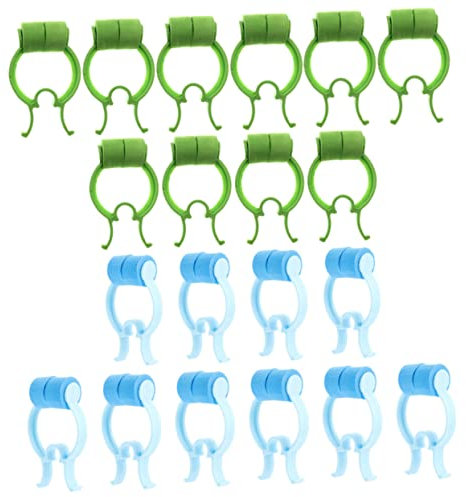 IWOWHERO 20piezas Clip De Ejercicio De Respiración Tapón Para Hemorragia Nasal Clip Para Tapón Nasal Portátil Conveniente Accesorio Para Nariz Profesional Cuidado De Epistaxis Pinzas Para t