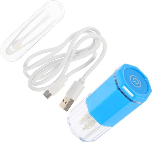 CIMAXIC Electric Lens Cleaner Machine Portable Full-Automatic Contacts Washer for Soft and Hard Lenses Compact Design for Home and Outdoor Use Gentle Dust Removal Safe and Material