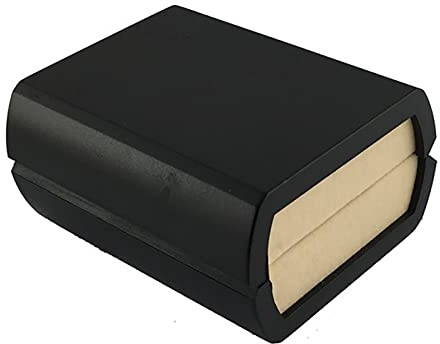 TLMDXTEU Manschettenknopfbox Manschettenknöpfe, Krawattenklammer-Set, Samt-Innenausstattung, Herren-Manschettenknopf-Box Schmuckaufbewahrungsbox