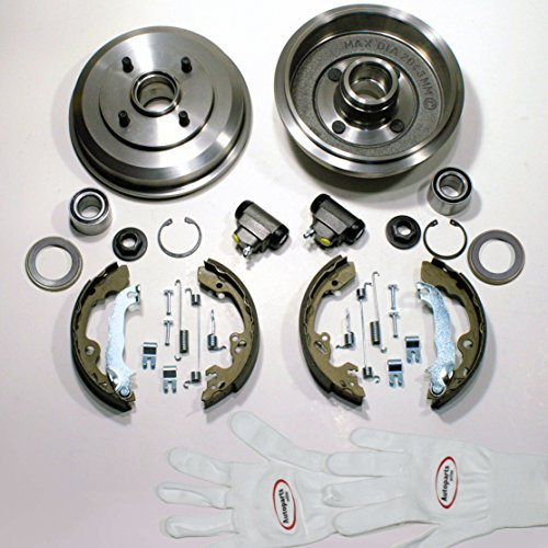 Autoparts-Online Set 60005765 Bremstrommel/Bremsen Set für hinten/für die Hinterachse