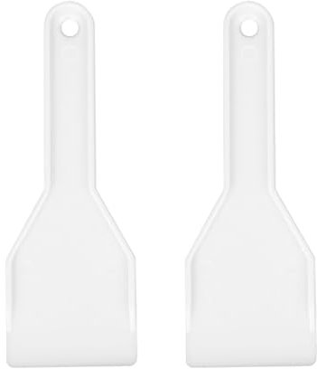 QEQSHQO 2 pezzi Raschietto Paletta Ghiaccio per Frigorifero e Congelatore,Compatibile Electrolux Samsung Haier,Mondo Casa