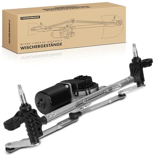 Frankberg Asta tergicristallo Motore tergicristallo Con Motore Elettrico Anteriore Compatibile con BR.A.Vo II 198 1.4L-2.0L 2007-2014 Delta III 844 1.4L-2.0L 2008-2014 Replace# 51757840