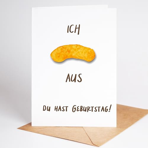 Lovely Cards -Ich Flip aus du hast Geburtstag - lustige Geburtstagskarten für Frauen Männer - Mann Frau - Geburtstagskarte lustig - lustige Geburtstagsgeschenke - A6 (Klappkarte)