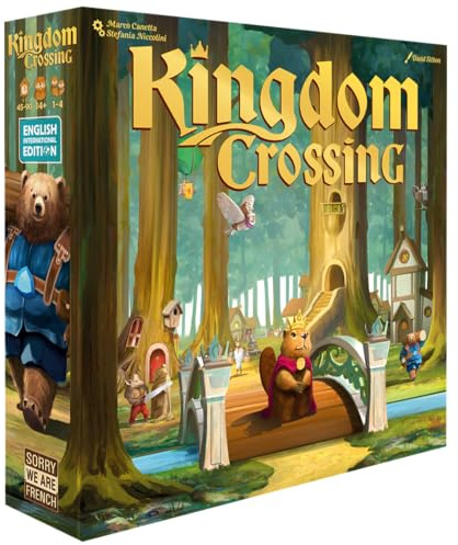 Sorry We Are French Kingdom Crossing Brettspiel, 4 Spieler, ab 14 Jahren