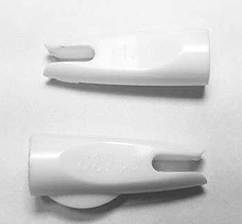 GPP Classic Nock (100 Count) for Wooden & Bamboo Arrow 11/32,White,