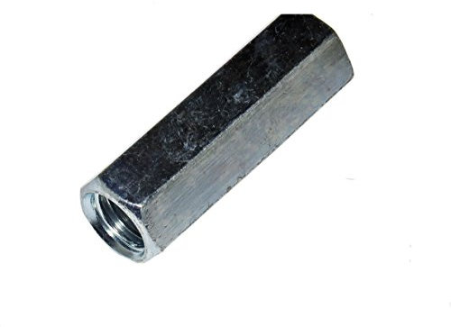 50 Stück Gewindemuffen M10 x 40 mm lang Sechskant