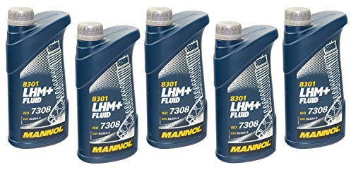 Hydraulikflüssigkeit Servoöl MANNOL LHM+ Fluid 5 Liter