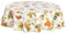 Home Direct Tischdecke, rund, PVC, abwischbar, Motiv Früchte, 140 cm