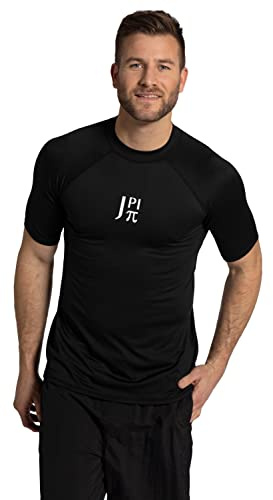 JAY-PI herr Jay-pi Schwimmshirt, Halbarm, Stehkragen, Uv-schutz T-shirts