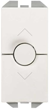 Interrupteur stores 3 pos. étroit 20001333-090 Simon 270 Blanc