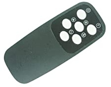 Generic Replacement Remote Control Compatible for PAOLFOX 3D Electric Fireplace Insert Heater
