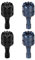4 Stück Drohnen Steuerknüppel Zubehör, Abnehmbar Fernbedienungs Joysticks Daumenwippe Ersatz Kompatibel mit DJI Mini 3 Pro/Mini 4 Pro/Air 3 /Mavic 3 Pro Drohnen RC&RC 2 Controller (Blau, Schwarz)