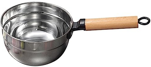 Ciieeo Mehrzweck Wasserschöpfer Holz Wasserschöpfkelle Haushaltsschöpflöffel Mit Aufhängeloch Für Küche Garten Und Restaurant