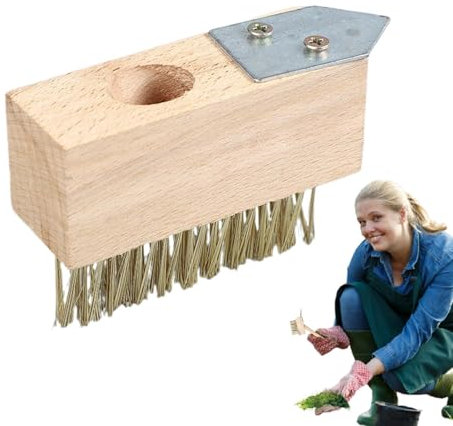 Vllold Rimozione muschio dalle finitrici, rimozione muschio per finitrici | Spazzola per diserbo per la rimozione del muschio del - Strumento per la pulizia delle crepe del ponte con angolo di 45