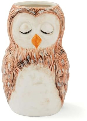 Cooksmart Forest Fable Stoneware Utensil Pot, Kitchen Holder