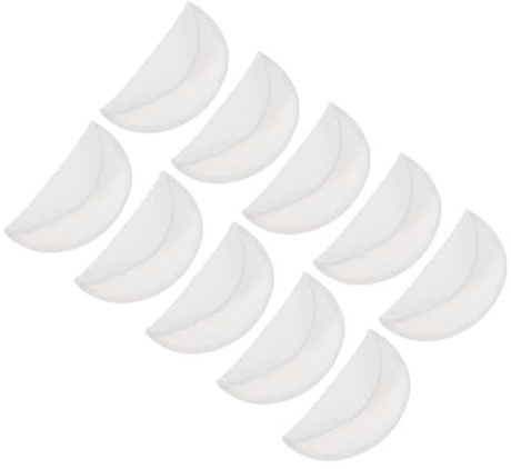 POPETPOP Wiederverwendbare Waschbare Make Up Pads 8cm aus Weicher Baumwolle Sanfte Gesichtsreinigung und Abschminken 10 Stück Packung Kompakt für Reisen