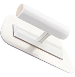 AMSLSIU Cazzuola di finitura versatile, utensile manuale leggero e trasparente con impugnatura comoda per lavori di costruzione, raschiatura, intonacatura, verniciatura pareti.