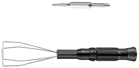 Cabilock Extractor de Teclas de Aleación de y Plástico Negro para Teclado Mecánico Herramienta Práctica y Ligera para Limpieza y Mantenimiento