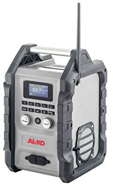 AL-KO Akku-Baustellenradio WR 200 Easy Flex (45 W, 20 V DAB+, mit USB-Port und Bluetooth-Funktion)