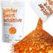 Hemway Glitter Paint Additive - Copper | 100g Extra Chunky Metallic Flakes for Adding Sparkle to Paints & Wood Varnish | Add to Emulsion, Acrylic & Latex for Indoor Sparkly Walls