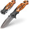 Pixelstudio Taschenmesser mit Gravur Messer Outdoor Klappmesser mit Holz Griff Geschenk personalisiert