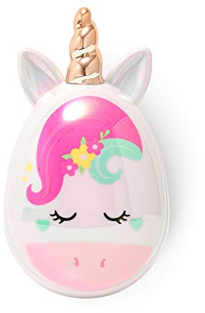 Legami - Cepillo desenredante para el cabello, 6,8 x 5 cm, asombroso cabello, tema O, desenreda cada nudo sin tirar, rasgar o dañar el cabello, dientes flexibles de diferentes alturas, Unicorn