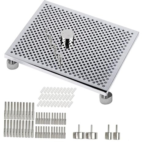 rockible Kit de boucle de gabarit de pliage de fil, planche à cintrer de fil de perles pour la conception de bijoux et de bracelets