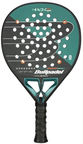 Bullpadel Hack 04 Hybrid 25 Padelschläger dunkelgrün 370g NEU