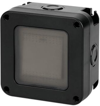 Flohterys IP66 Waterproof Switch Park Swimming Pool Anti-Rain Splash Industrial Power Wall Switch Outdoor Waterproof Switch A