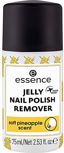 essence Jelly Nail Polish Remover, Nail Care, Transparent, Vegan, No Preservatives, Alcohol-Free (75 ml)