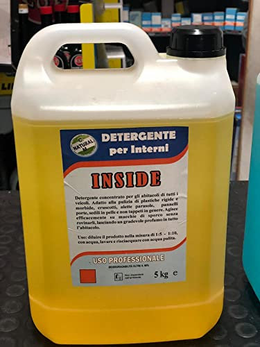 MAFO Detergente Auto Lava Interni plastica sgrassatore per tappezzeria Formato 10kg profumato